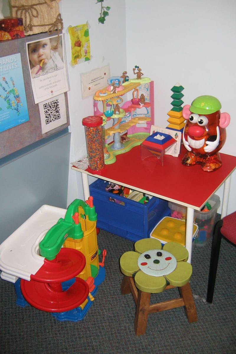 Children's Play Area at Orleans Family Dentist